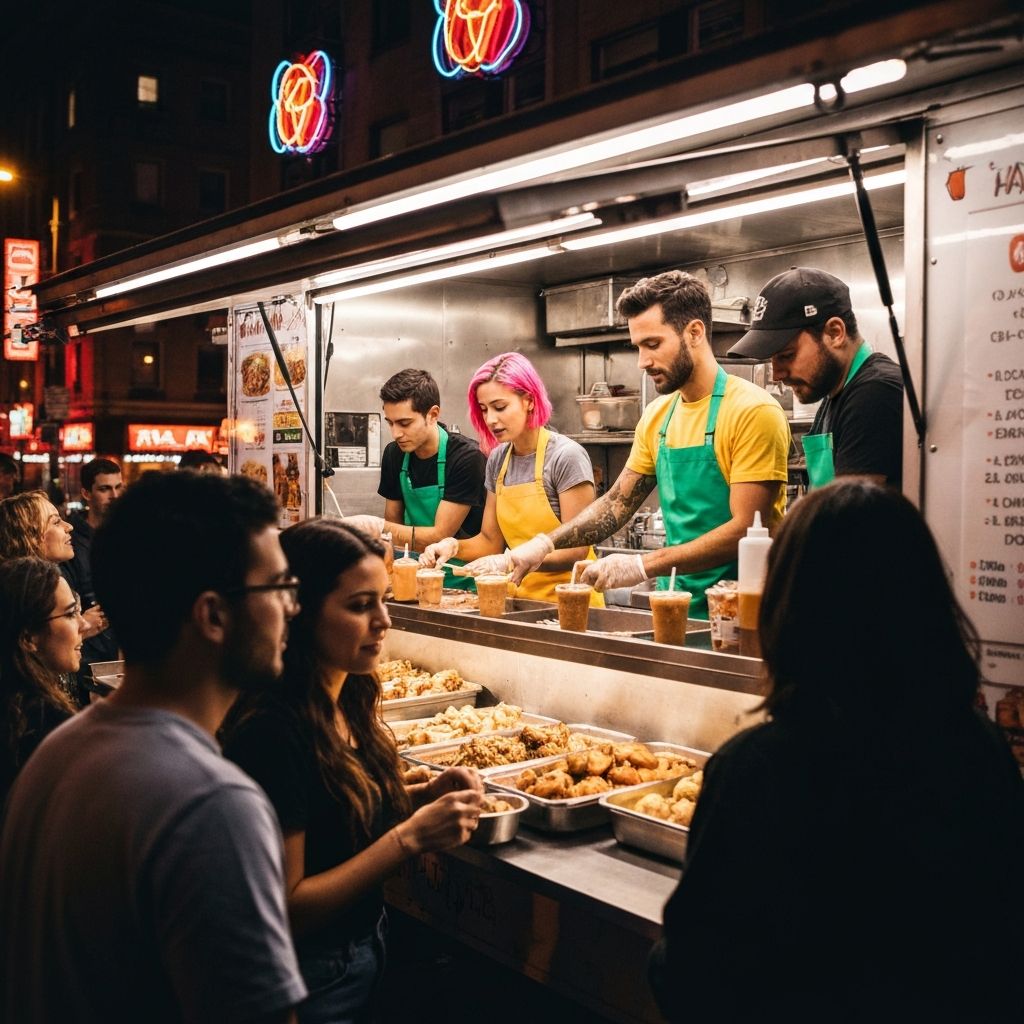 The Morning After food truck crew
